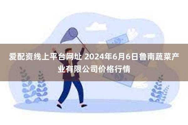 爱配资线上平台网址 2024年6月6日鲁南蔬菜产业有限公司价格行情