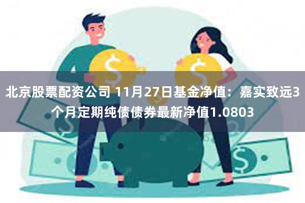 北京股票配资公司 11月27日基金净值：嘉实致远3个月定期纯债债券最新净值1.0803